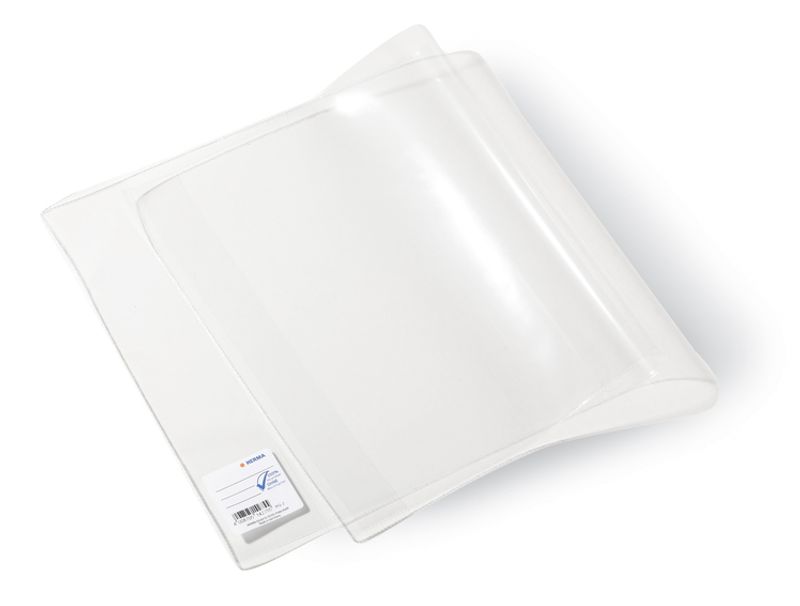 BASIC ferdigbind til bøker, klar, 275x540 mm (10 pakk)