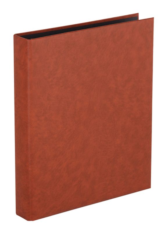 HERMA fotoalbum klassisk 4-rings mekanisme brun, 1 stk