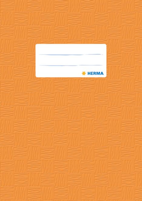 Hovedbilde Ferdigbind til skrivebøker A 5 med mønster orange ...