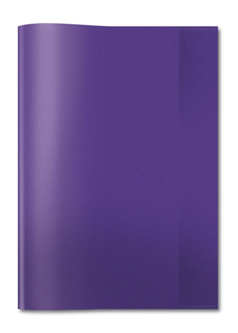 Hovedbilde Ferdigbind til skrivebøker A4 transparent violett ...