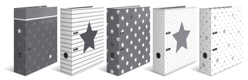 Sortiment Stars, HERMA ringpermer i kartong, A4, 10 stk